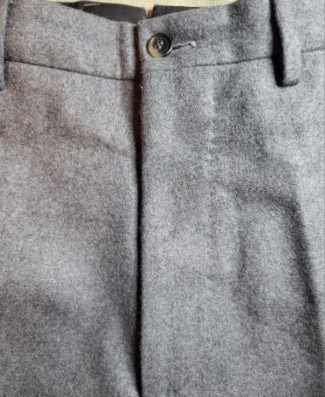 Wollhose nachher – nach der Reparatur